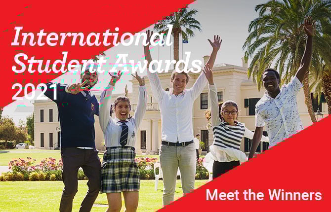 Winners at the StudyAdelaide International Student Awards