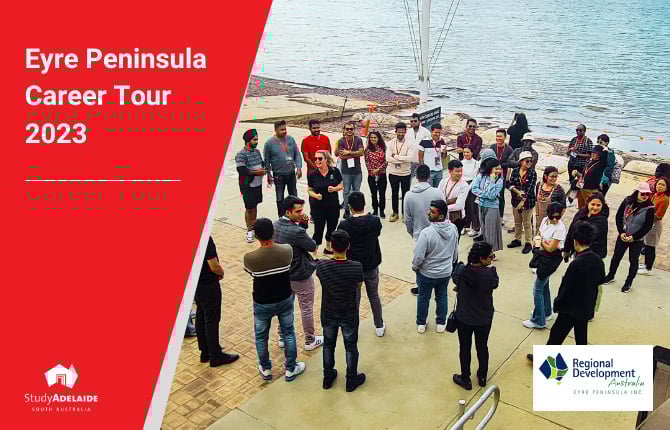 StudyAdelaide career tour to the Eyre Peninsular in partnership with RDA